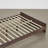Farmhouse High Headboard Wood Platform Bed-368227451-368227444
