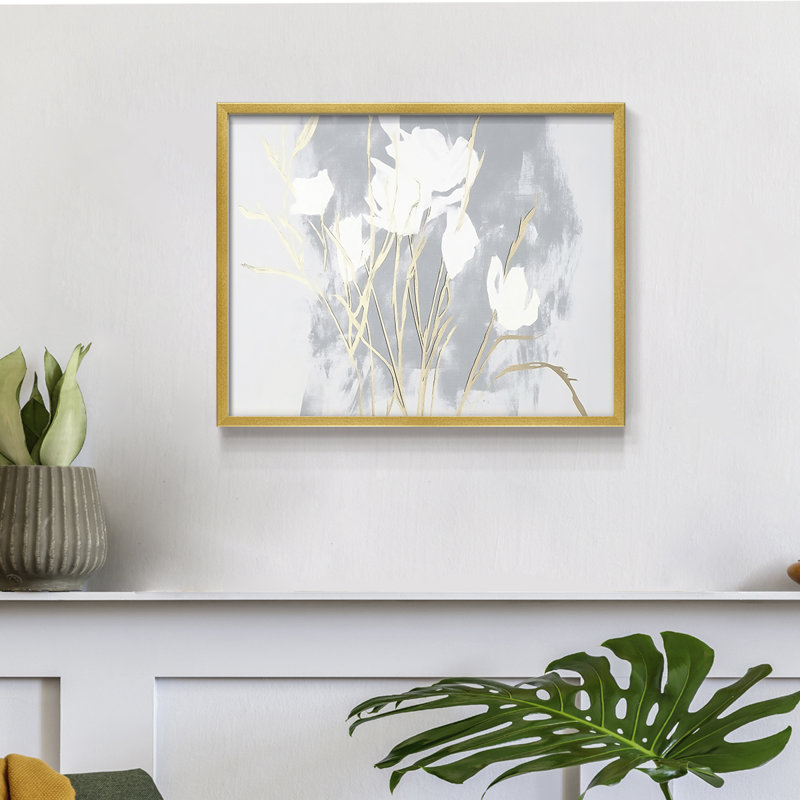 Abstract Series-LIX -Framed Print - Restickable, 8" H x 10" W