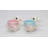 Easter Rabbit Egg Cup 2-piece Set