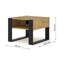 Delevan Sled End Table