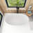 55“ Freestanding Soaking Solid Surface Bathtub