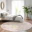 Tapis rose Prisco lavable à la machine de qualité supérieure-1427519850