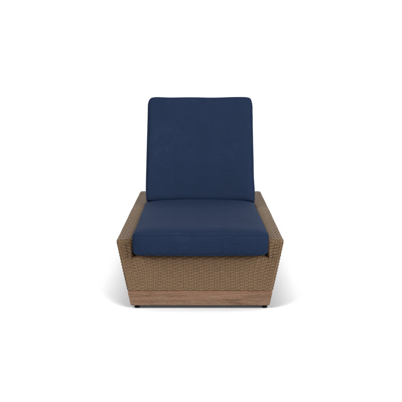 Charisma Outdoor Chaise Lounge, Sandberg Navy