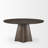 Hosmer Solid Mango Wood Round Dining Table-1768949637-1768949636