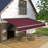 Patio Awning  Sunshade Canopy with Half-Cassette for Manual Retractable Awnings-1808313199