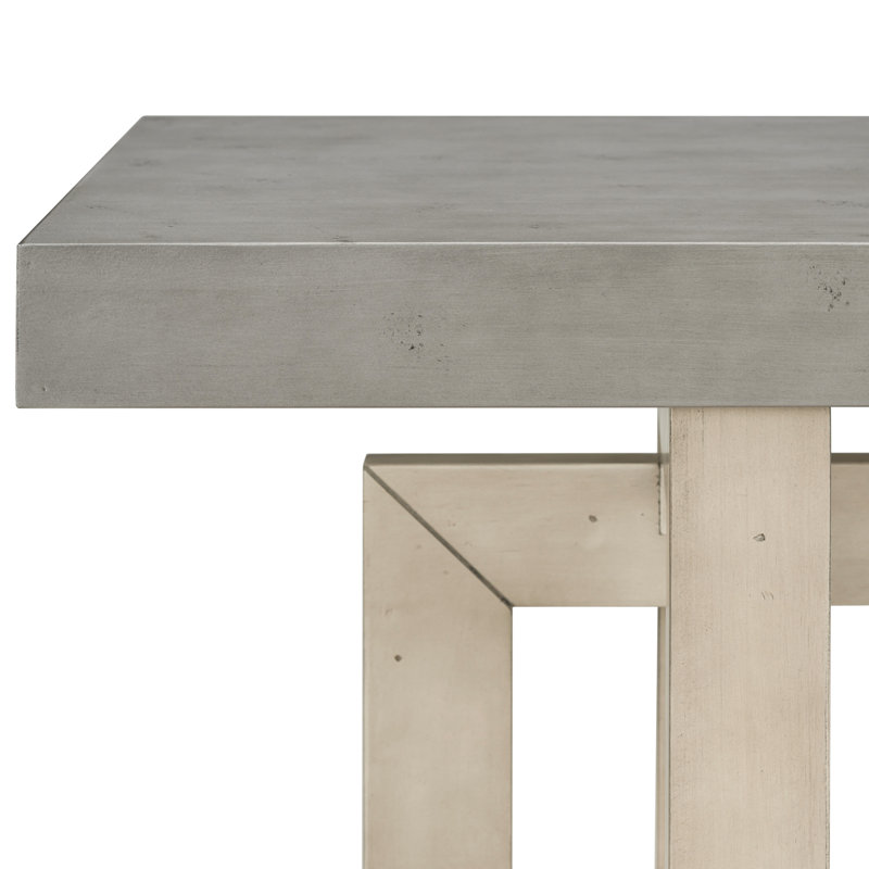 Console avec fabrication de qualité - pour le couloir, le salon élégant et pratique, la surface en béton, l'entrée