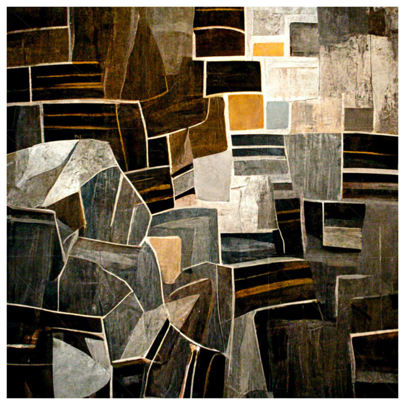 Abstract Bedding Art Duvet Cover Modern, Twin