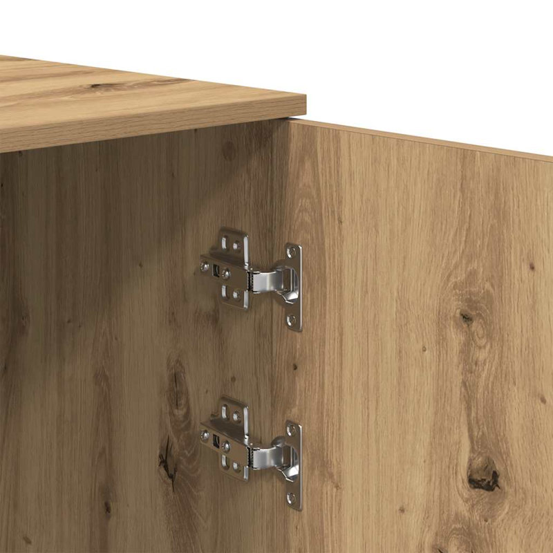 Storage Cabinet, Artisan Oak