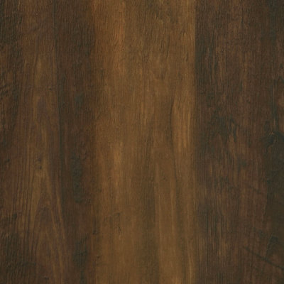 Tour multimédia en bois d'ingénierie, 3 tablettes - Pin foncé