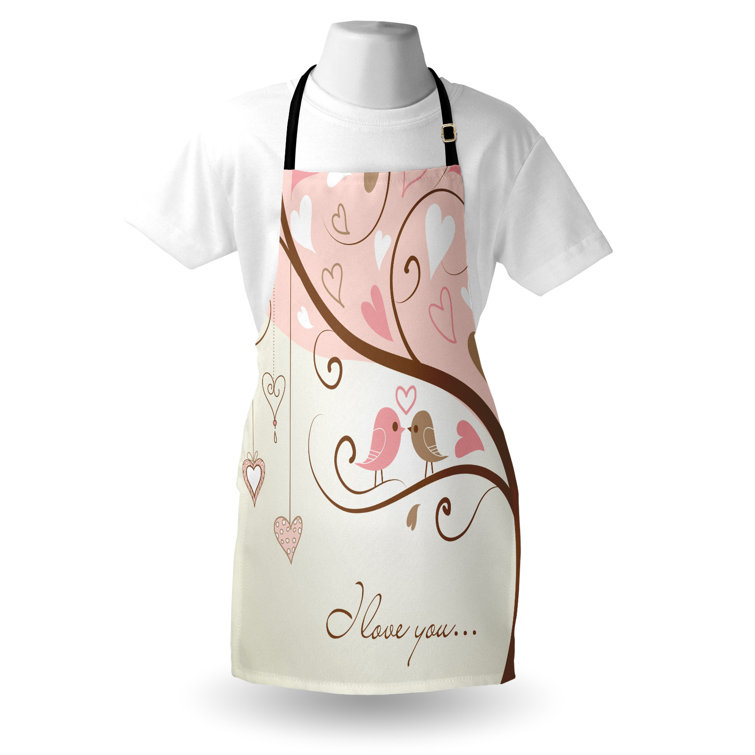 No Pattern Bib Apron