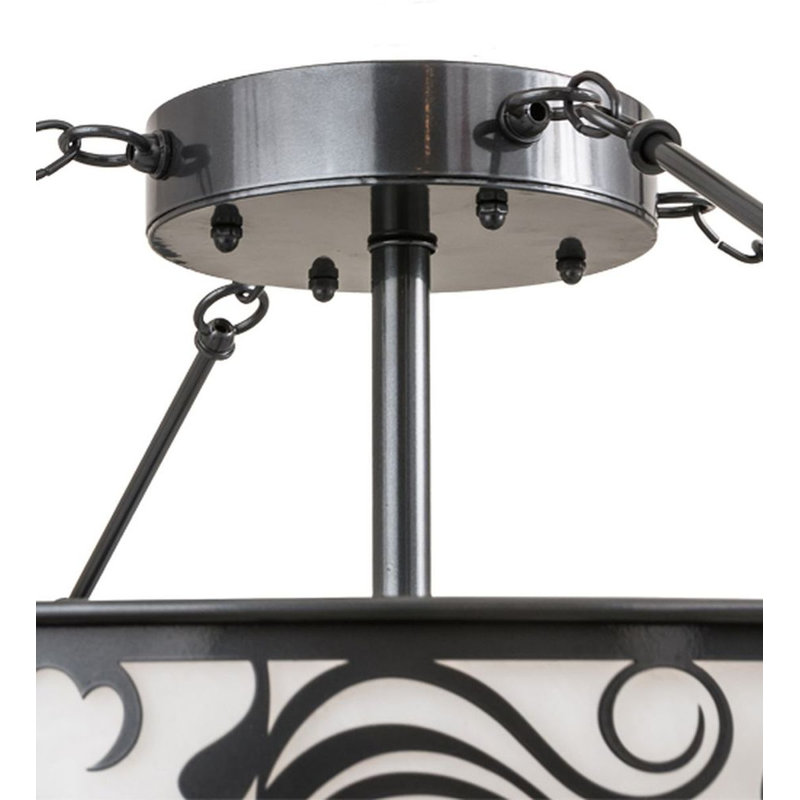 Siclen Acrylic Semi Flush Mount