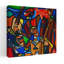 «Vibrant Jazz Band», art mural coloré abstrait énergique-129007490
