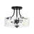 Dezirey Glass Semi Flush Mount-864763669