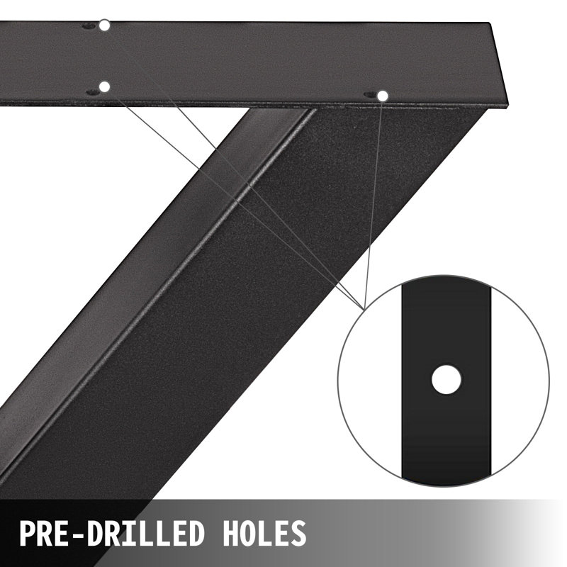Table Legs, 71.9cm H x 75.9cm W x 9.9cm D