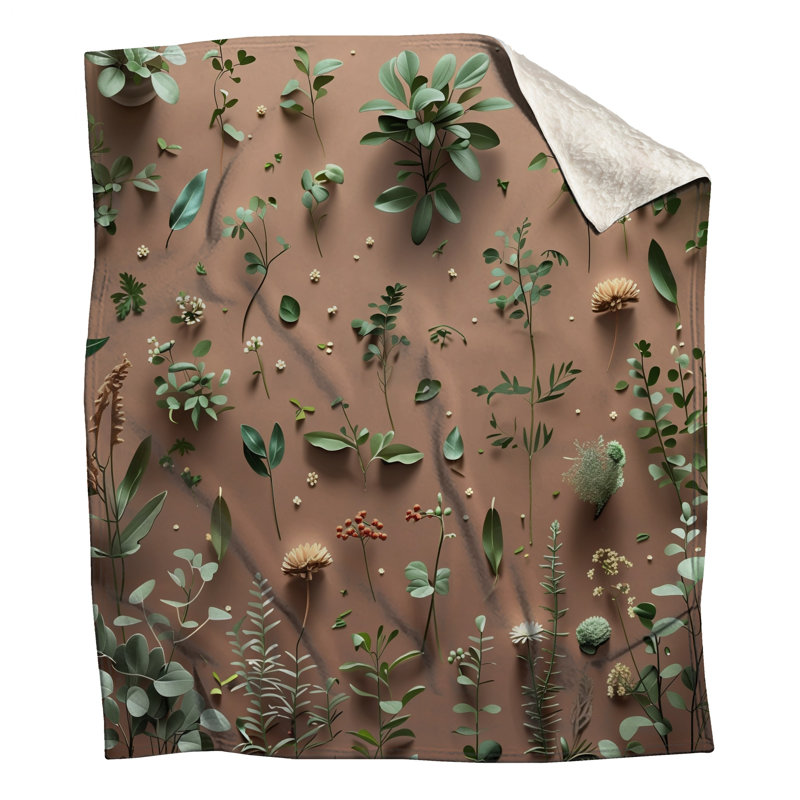 Jeté Greenery, 50in W x 60in H