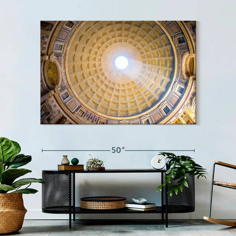 Lilie The Pantheon's Oculus, 34" H x 51" W