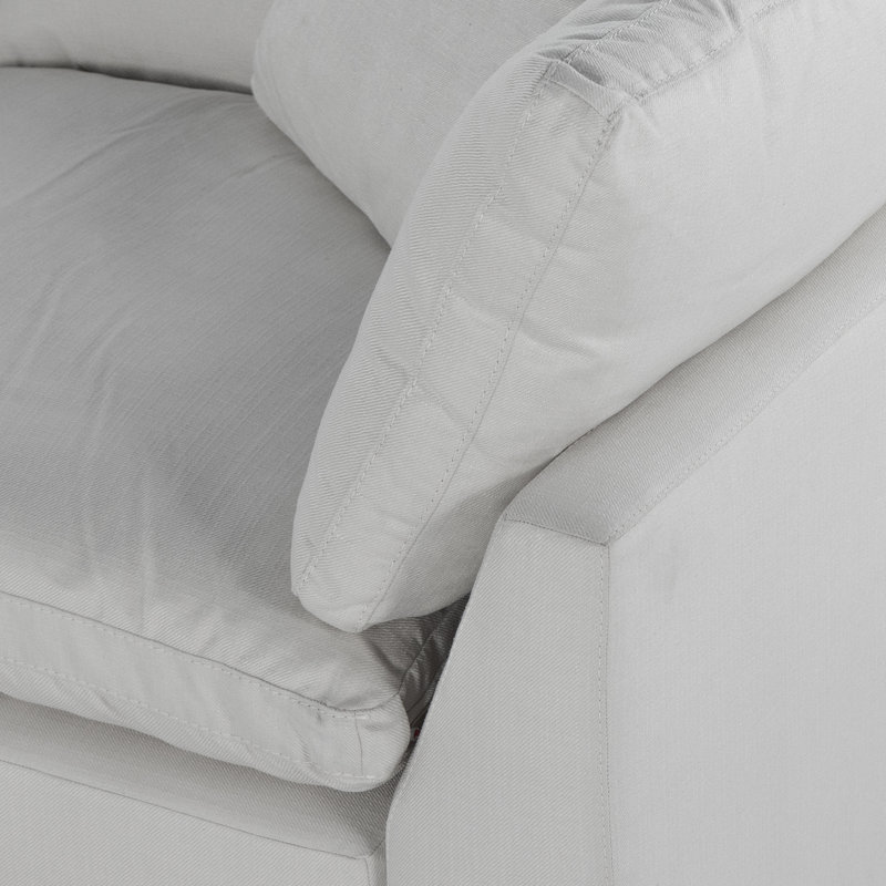 Stevie Modular Sectional, Anders Ivory Polyester