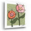 «Abstract Floral On Green» par St. Hilaire Elizabeth-1318847015