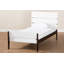 Lit plateforme simple en bois massif Rabia-2080261151