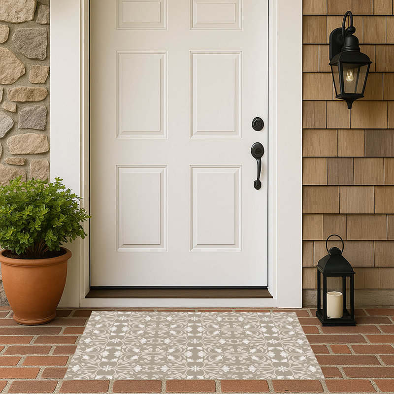 Savanah Outdoor Doormat, 24" W x 17" L, Taupe