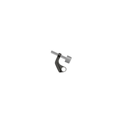 Deltana HPS88U15 Hinge Pin Stop, Hinge Mounted for Steel Hinges in Brushed Nickel