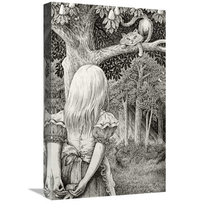 " Alice With Cheshire Cat "