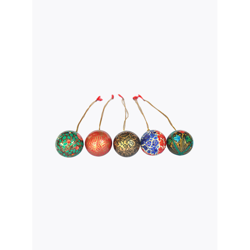 7.62cm Handmade Paper Bauble