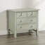 Table de chevet 4 tiroirs avec rangement - Gris antique-554809693