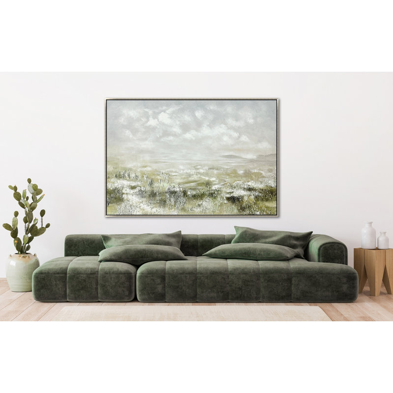 Art mural sur toile Hazy Fields