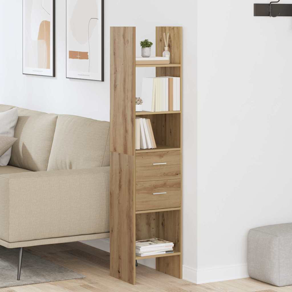 Latitude Run Book Cabinet Chipboard Standing Shelf Rack | Wayfair.co.uk