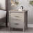 Akshata 19.15'' W Particle Board / Chipboard Nightstand-68598-36246843