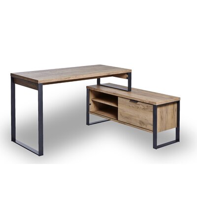 17 Stories Draylen 58'' Desk & Reviews | Wayfair