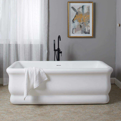 67'' x 31.50'' Soaking Acrylic Bathtub