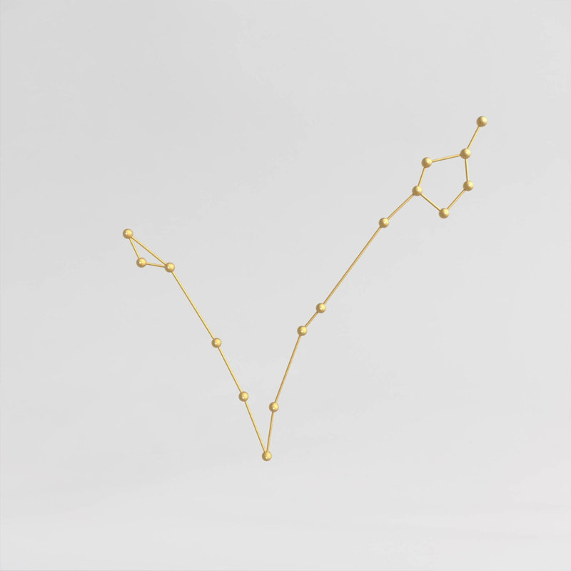 16 - Light Unique Geometric Chandelier