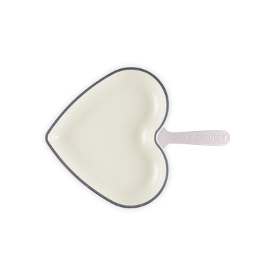 Le Creuset Enameled Cast Iron Traditional Heart Skillet, 10.25 In. - Chiffon Pink