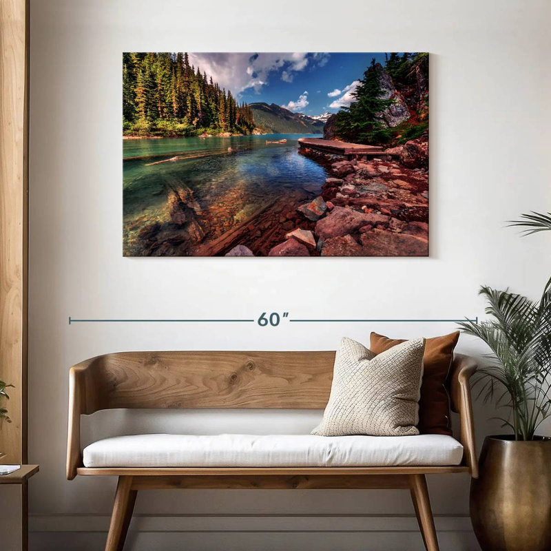 Paysage du lac Alvord, H 30 po x l 45 po