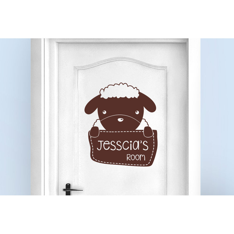 Animals Wall Decal, Brown