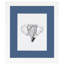 Cadre pour photo simple 16 po x 24 po en bois mat-70816639