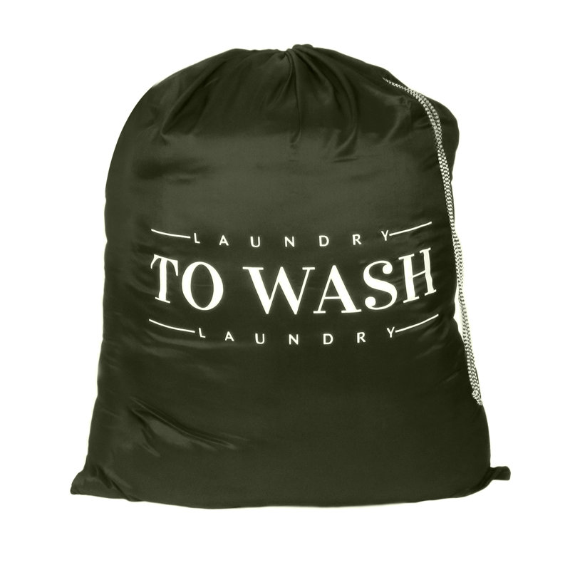 Sac à linge lourd et léger, Vert olive