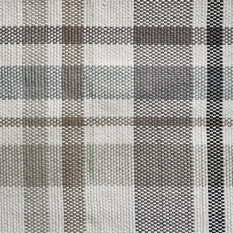 Rajai Cotton Checkered Indoor Rug, Rectangle 2' x 3'