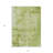 HomeRoots 3' X 5' Lime Green Abstract Washable Indoor Outdoor Area Rug