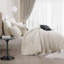 Heavenly Faux Fur Comforter Set Ivory-853810244