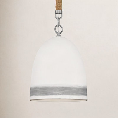 Karissa 1-Light Dimmable Sloped Ceiling Adaptable Pendant