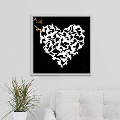 « cardiaque aflutter ii », impression sur toile
