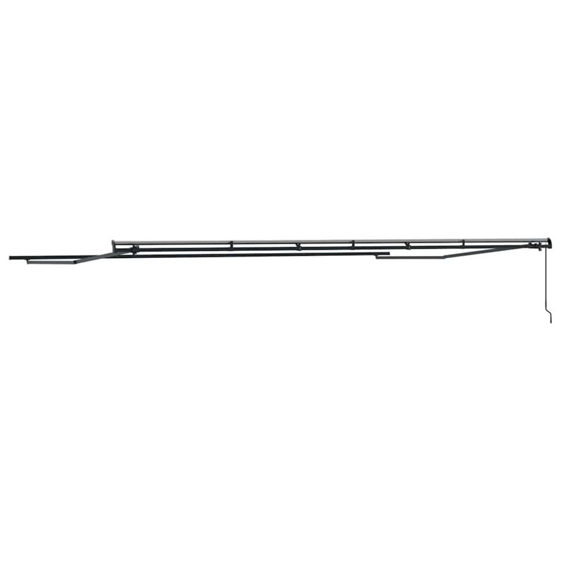 VidaXL Retractable Door / Window Awning, Anthracite, 600 cm W x 300 cm D