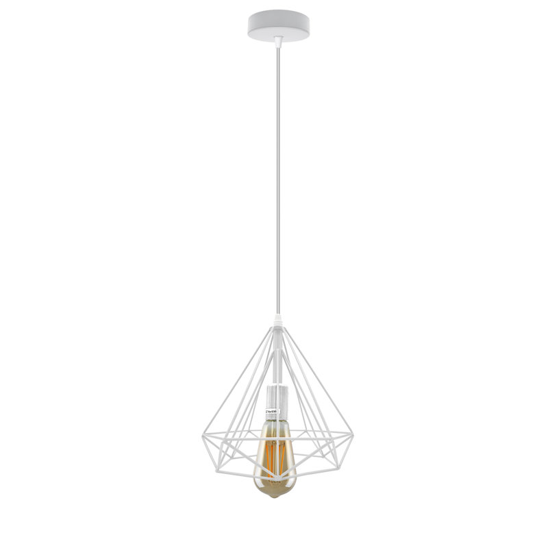 Ana-Sofia 1 - Light Single Pendant, White, Yes
