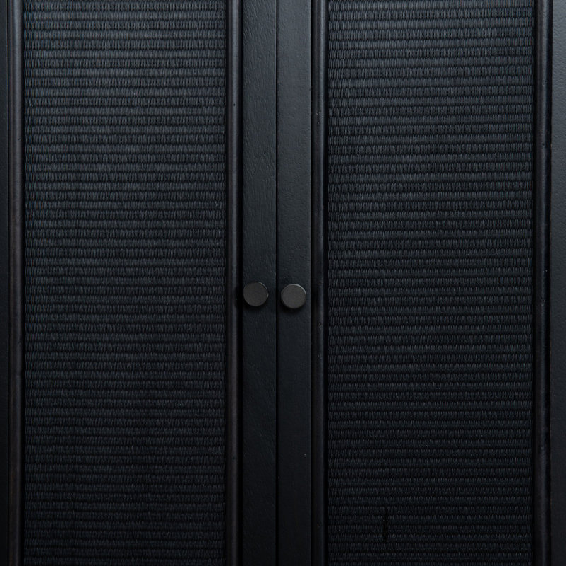 Arnaud Sideboard-Black Paper Cane
