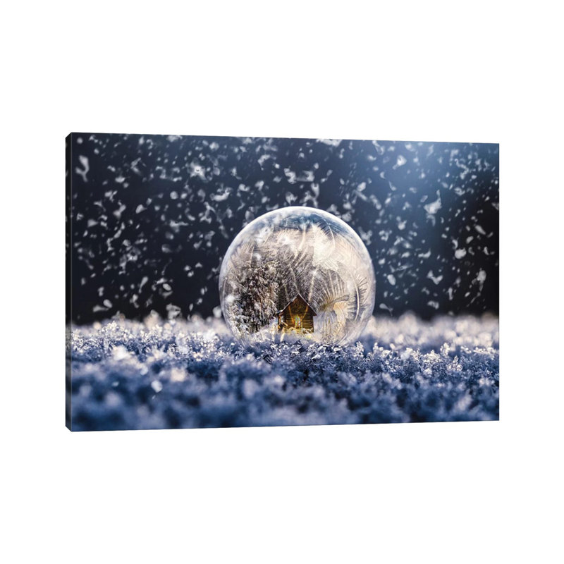 Snowglobe by Paul Haag - Wrapped Canvas Print