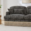 Canapés en chenille à assise profonde, style léopard moderne et modulaire pour la maison