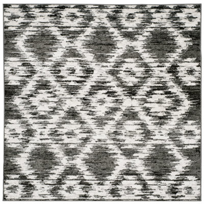 Tapis ivoire / gris anthracite Bethlyn